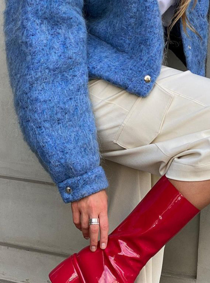 Sofia™ | Laurel Snap-Button Jacket: Amore al Primo Indosso