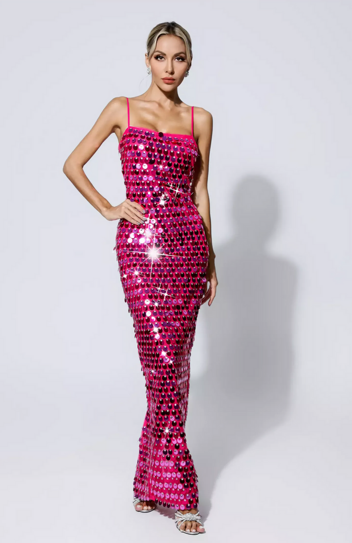 BRILLO - Abito con paillettes