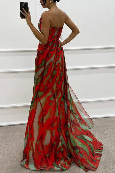 Noemi | Vestito Maxi Vibrante