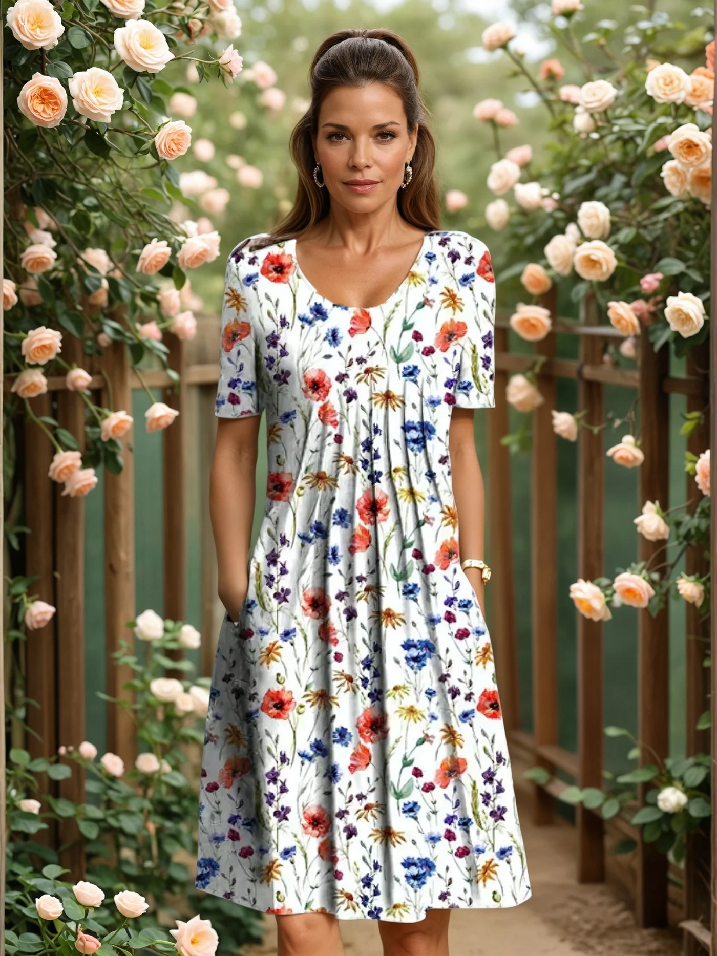 MARGA | ABITO ELEGANTE CON COPERTURA DELLA PANCIA