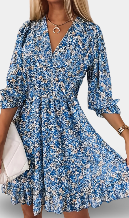 Barbara Vestito Estivo per Donna - Tessuto Leggero e Casual