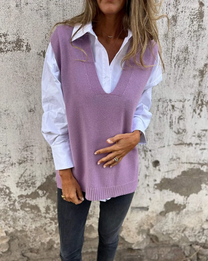 Sofia™ | Natalie Gilet in Maglia