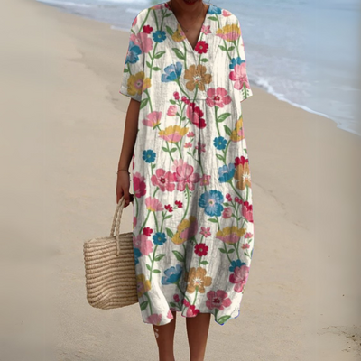 Audrey - Abito Floreale Elegante