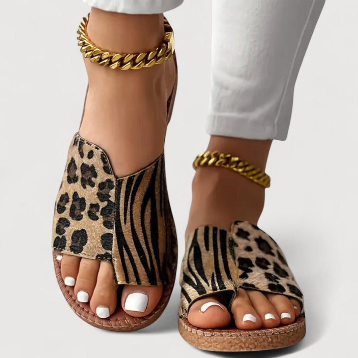 RACHELE | SANDALI LEOPARDO