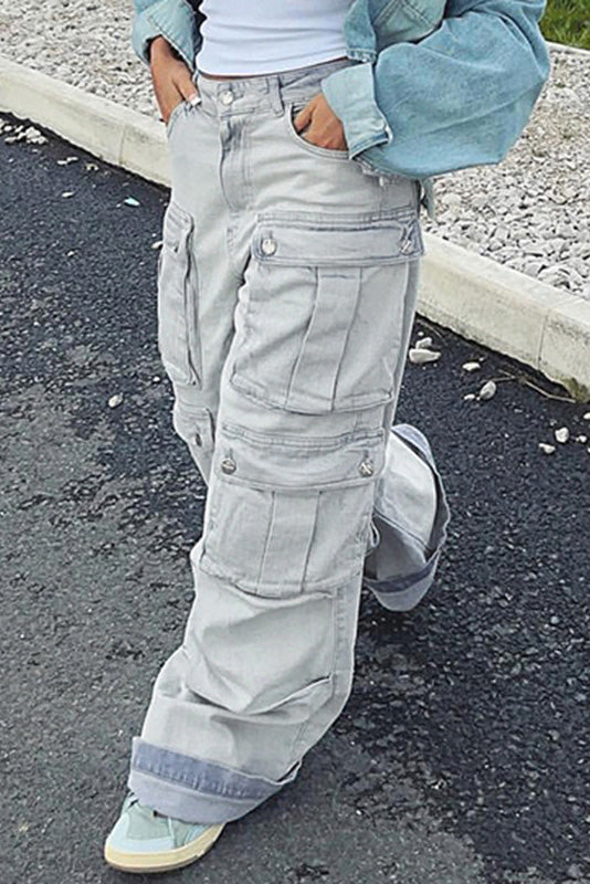 Sofia™ | Jeans dritti con eleganti dettagli in strass