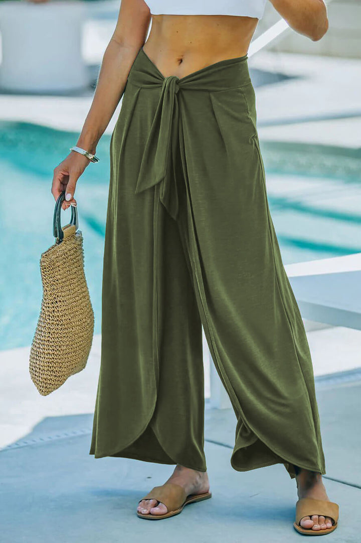 Sofia™ | Pantaloni Grenada in misto modal con fiocco davanti