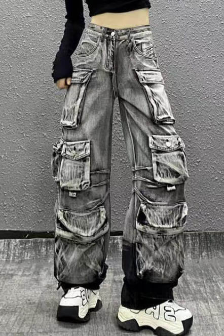 Sofia™ | Jeans dritti con eleganti dettagli in strass