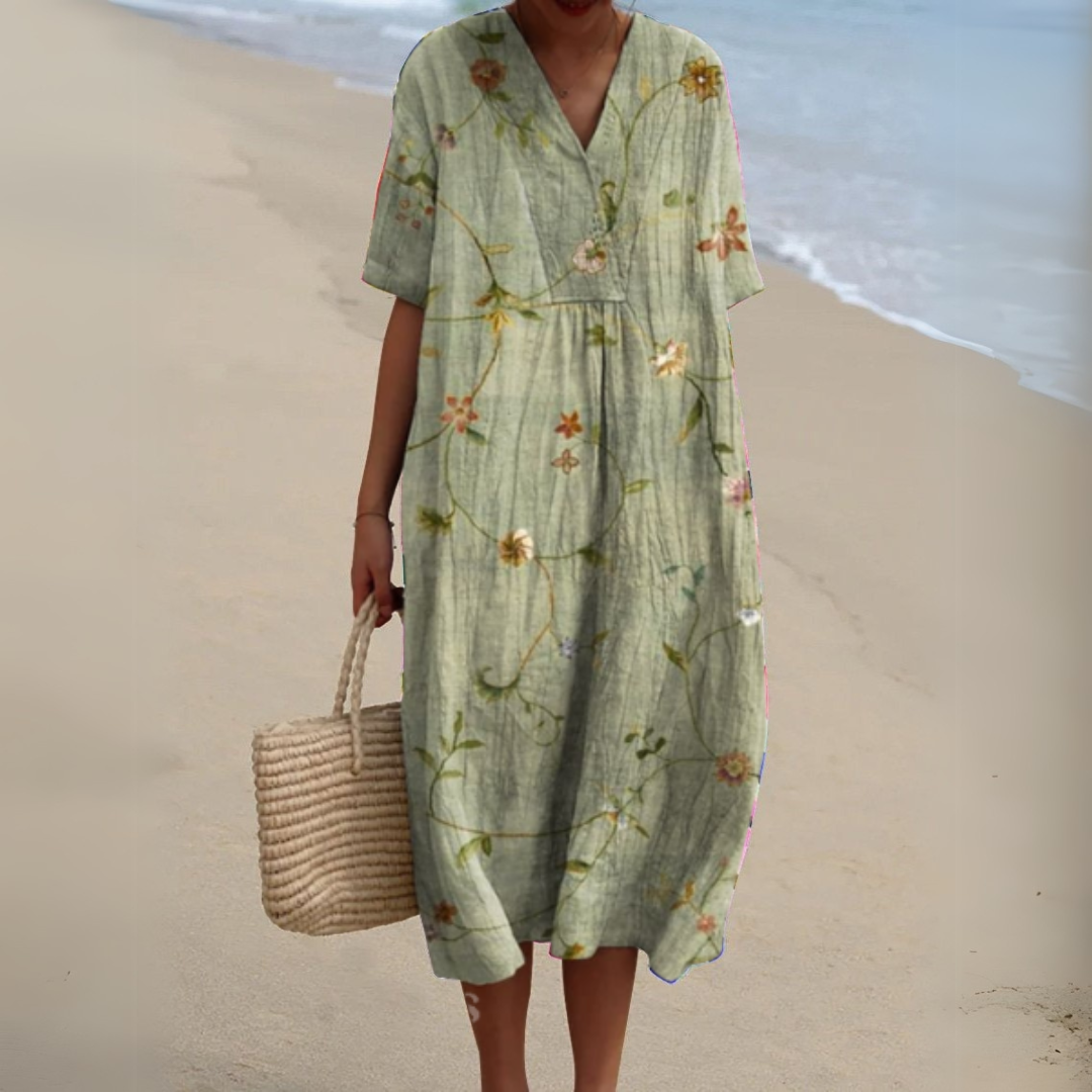 Audrey - Abito Floreale Elegante