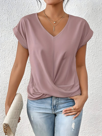 Sofia™ | Faina Elegante camicia casual con scollo a V