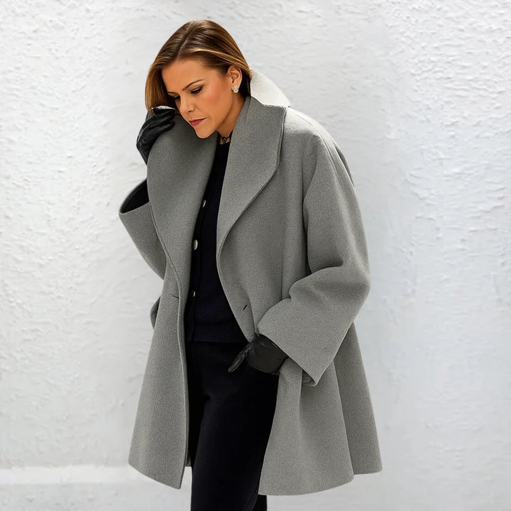 Sofia™ | Elegante cappotto lungo in lana