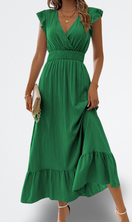 Nyra Vestito Morbido di Lunghezza Media