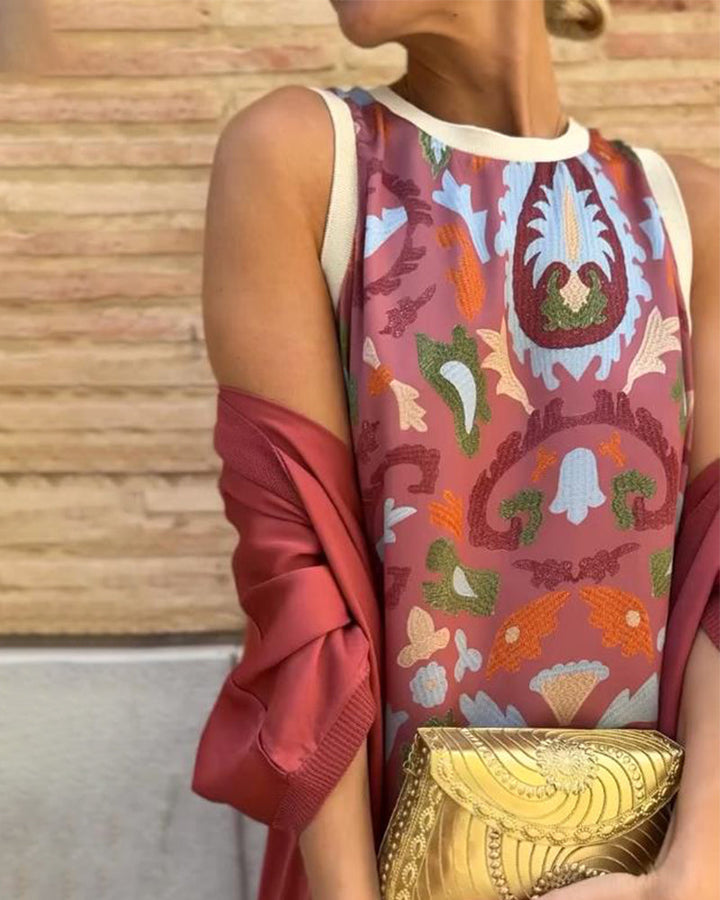 Bella | Completo di due pezzi stampato in stile urbano