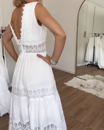 Kim | Vestito in pizzo con scollo a V (quasi esaurito)