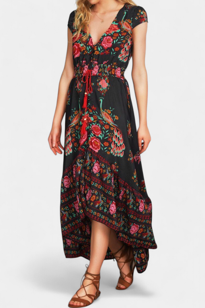 Chiara Vestito Floral Boho Chic