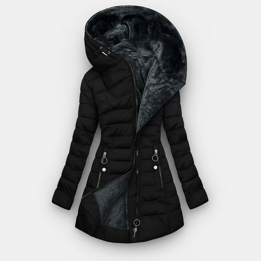 Kori™ | Cappotto con Fodera in Pelliccia