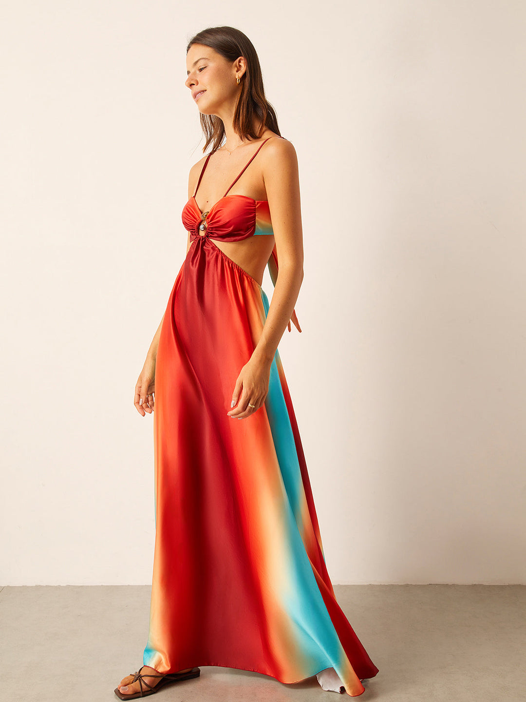 Soleina | Abito Maxi Colorato