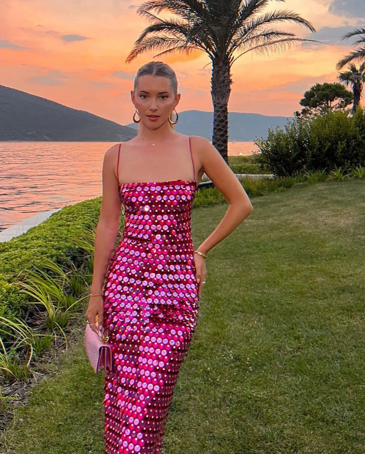 BRILLO - Abito con paillettes