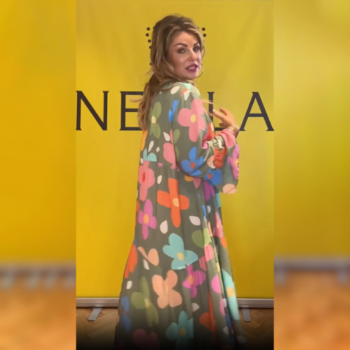 Luna™ - Abito floreale elegante