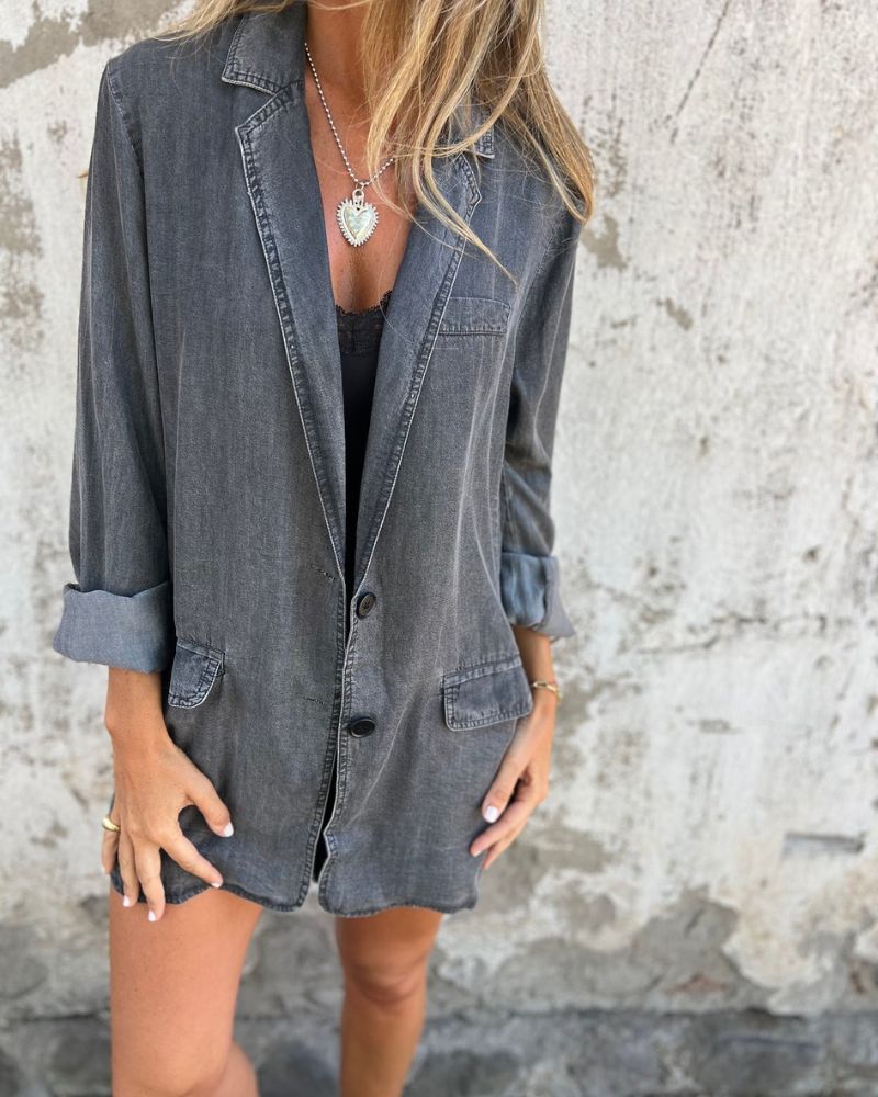 Sofia™ | Casual Denim Blazer