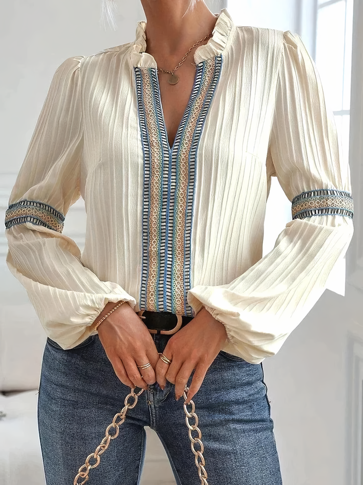 Sofia™ | Colette - Magnifica blusa con scollo a V