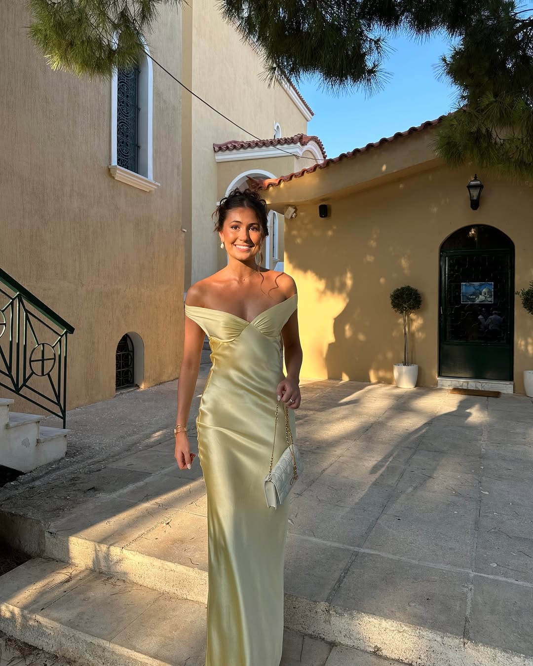 Emory | Abito Maxi in Satin Senza Schiena