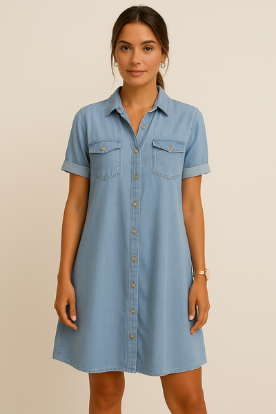 Sofia™ | Abito in Denim Chic & Comodo