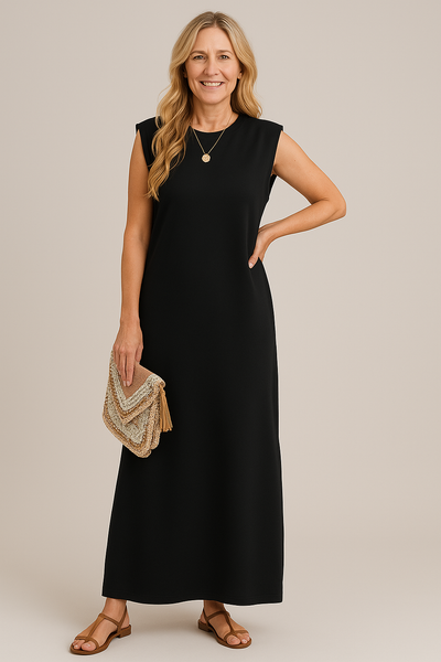 Sara™ | Vestito Lungo Fluido Anti-Piega