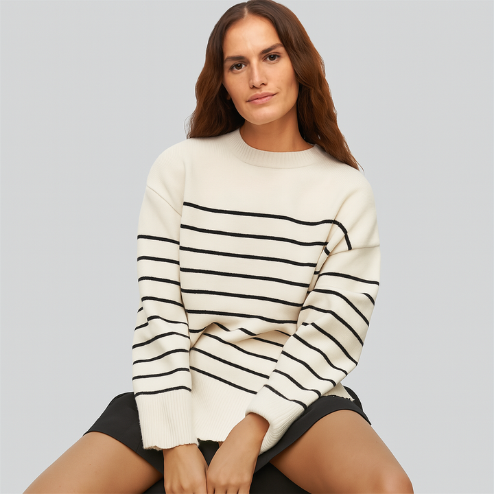 Louise - Maglione Striato Couture