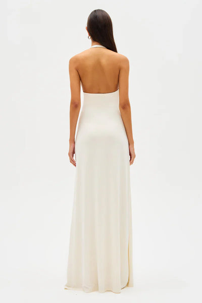 ALTHEA – Abito Maxi in Cupro
