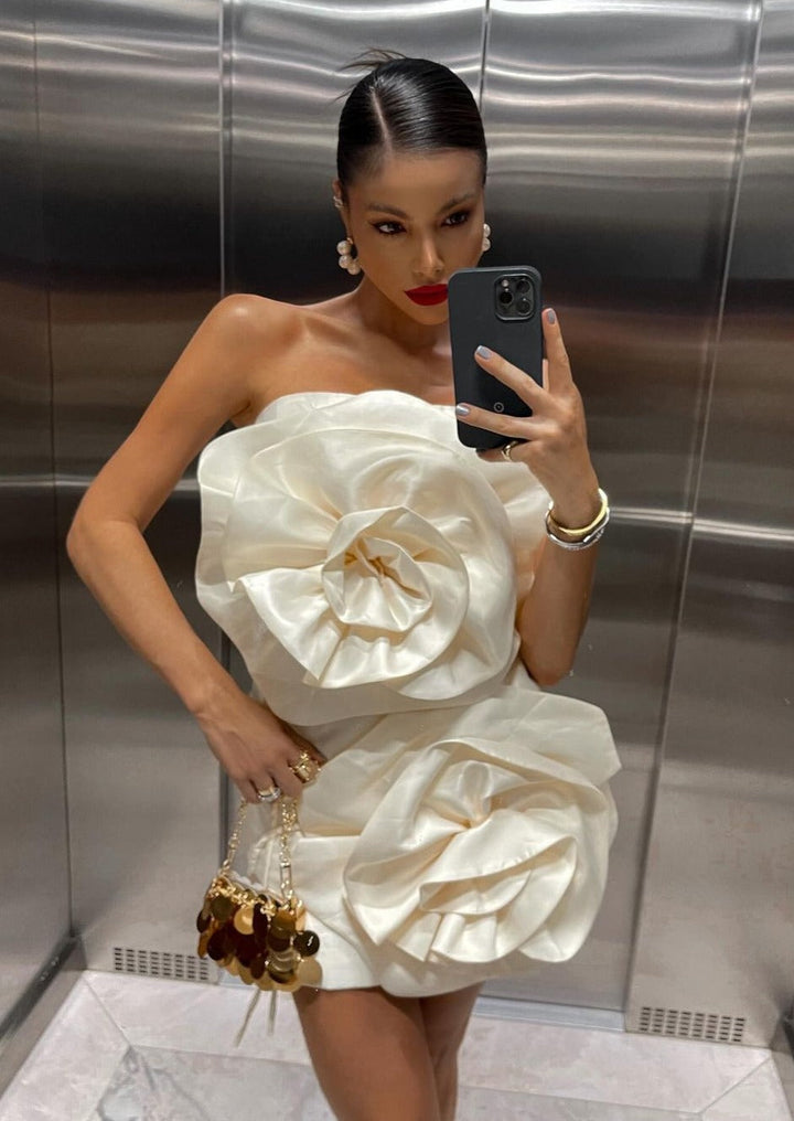 Alana | Abito Mini a Fiori