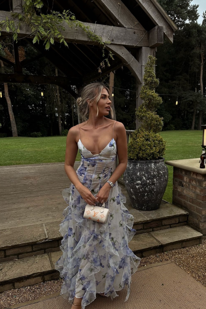 Maisie | Abito Maxi Floreale