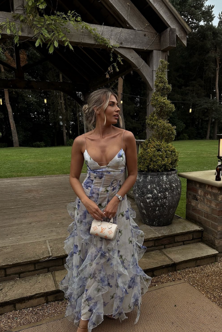 Maisie | Abito Maxi Floreale