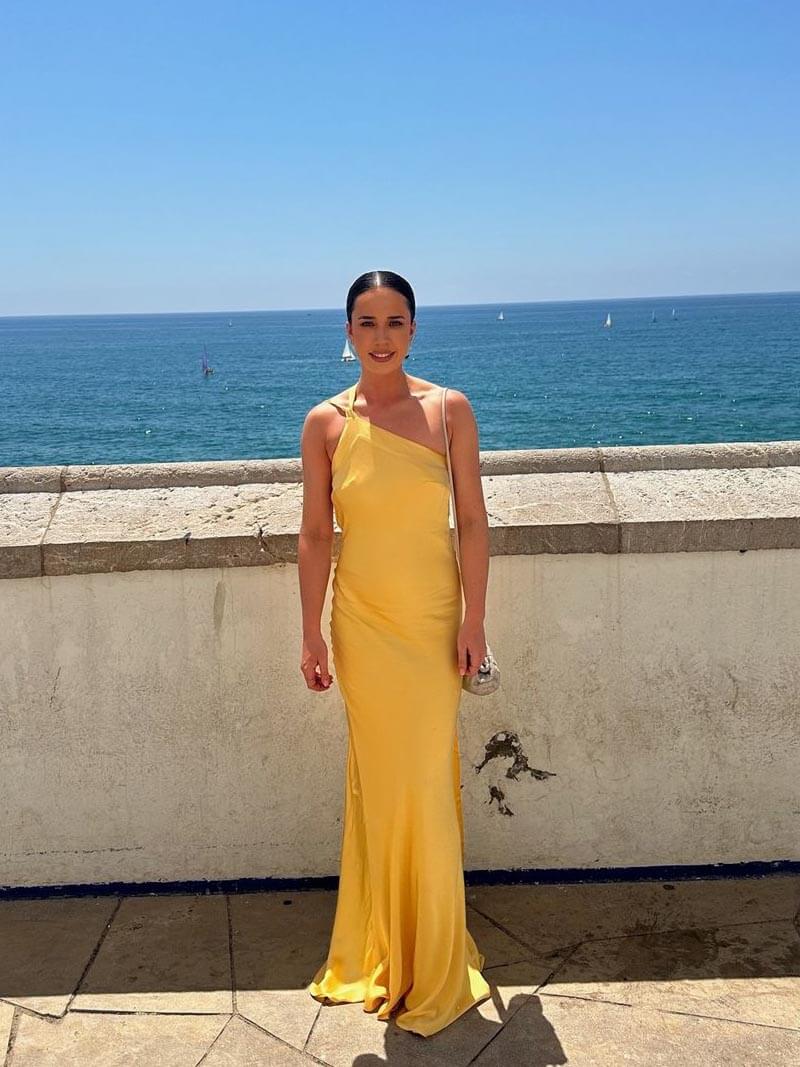 Caroline | Abito Maxi Senza Schiena