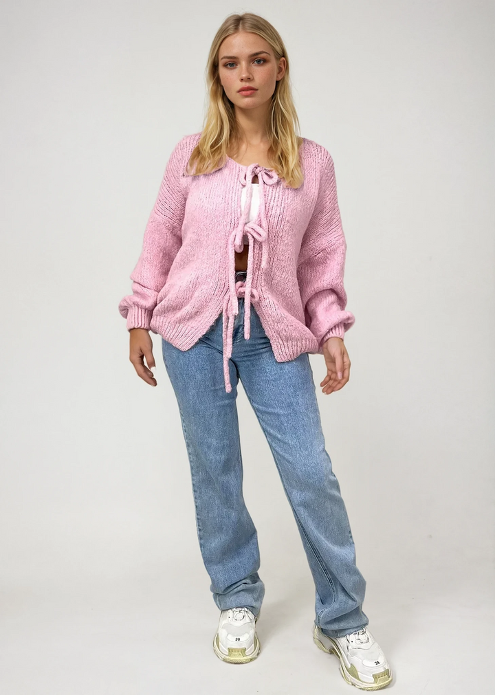 Sofia™ | Cardigan con Fiocco Clara