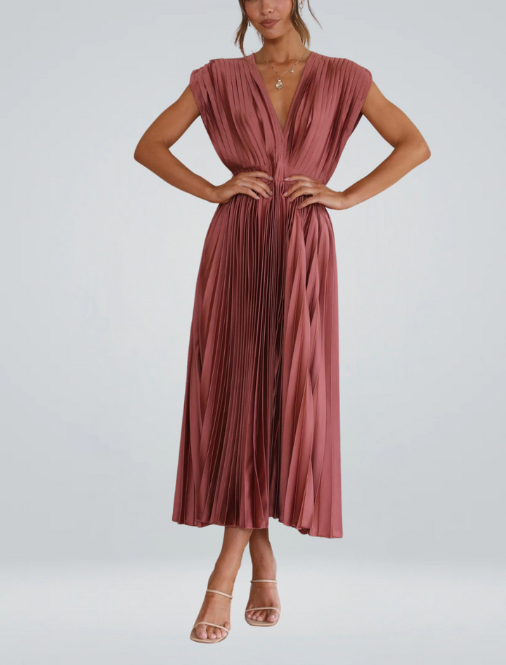 Isla | Abito plissé elegante