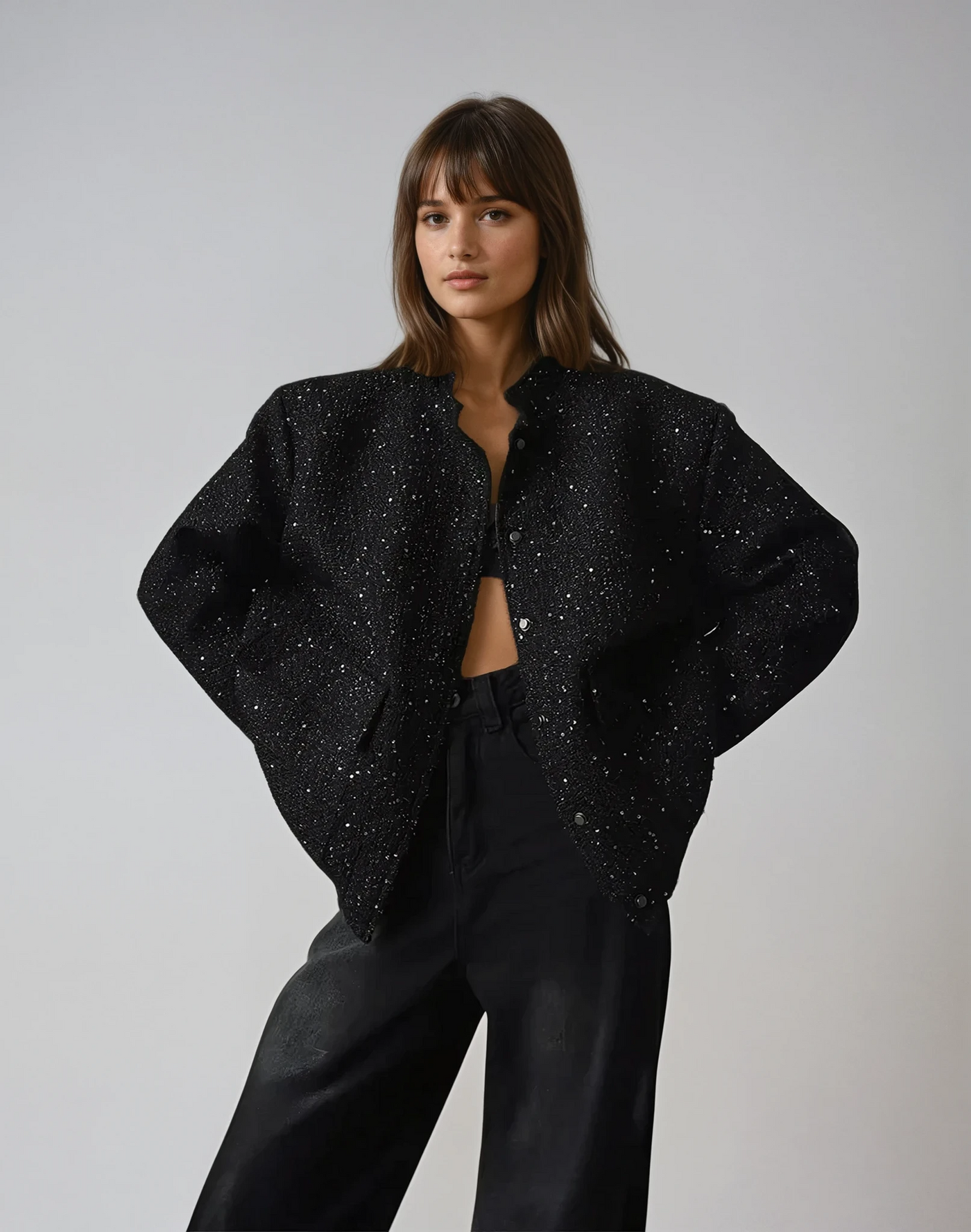 Sofia™ | Lumina - Giacca con Paillettes