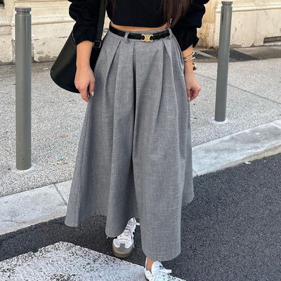 Sofia™ | Isabella - Gonna Lunga Plissettata con Vita Alta