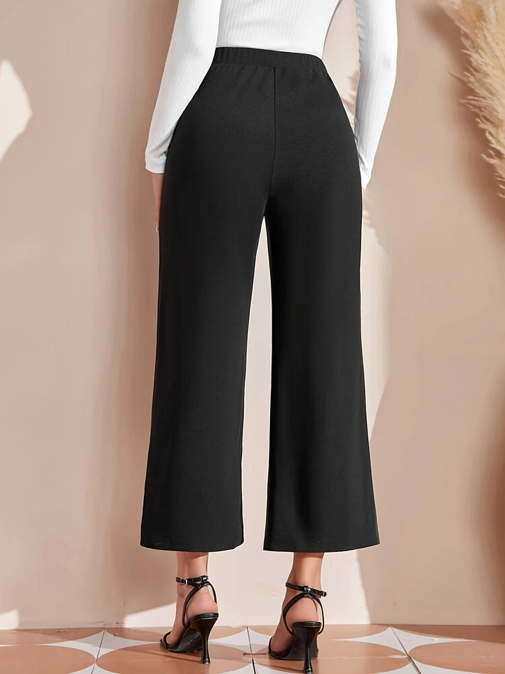 Sofia™ | Pantaloni a Gamba Larga a Vita Alta Serena-Flair