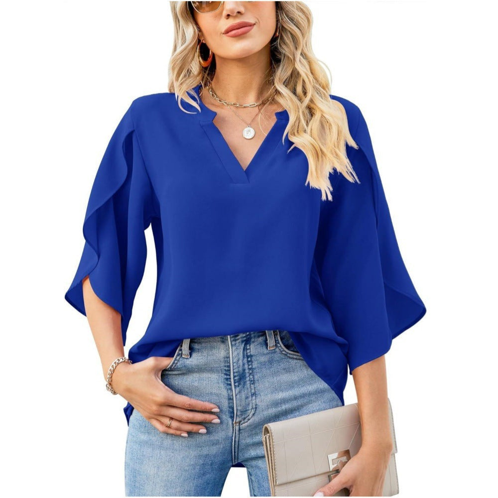 Sofia™ | Claire - Elegante Top con Scollatura a V