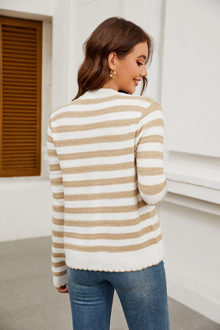 Sofia™ | Strada Striped Knit Cardigan