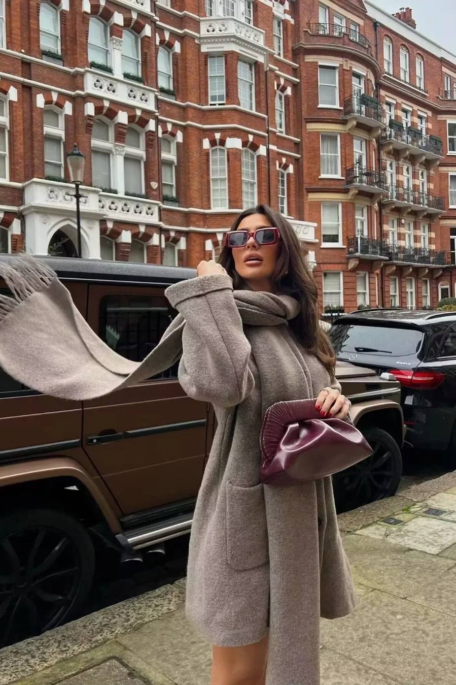 Sofia™ | Set Sciarpa e Giacca