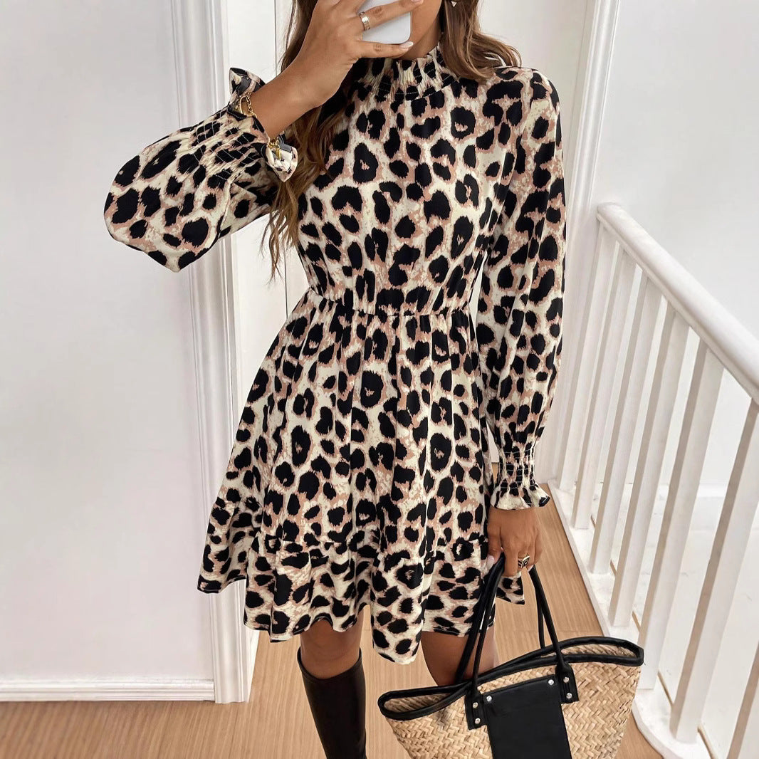 Sofia™ | Abito leopardato di Lola – Slim Fit Chic