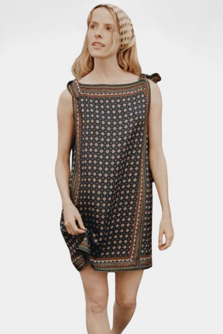 Lorena Vestito Mini Montmartre Foulard