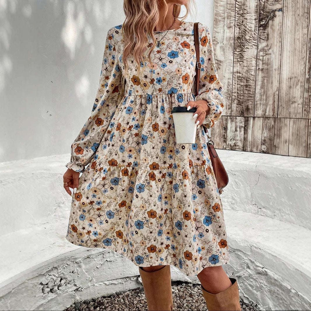 Sofia™ | Abito retrò a palloncino di Celeste – Eleganza senza tempo