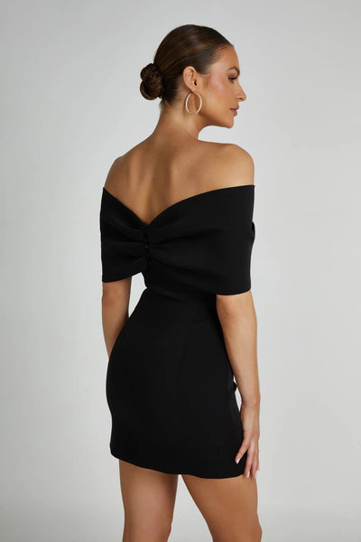 Sofia™ | Abito Amore Fiocco – Eleganza con spalle scoperte