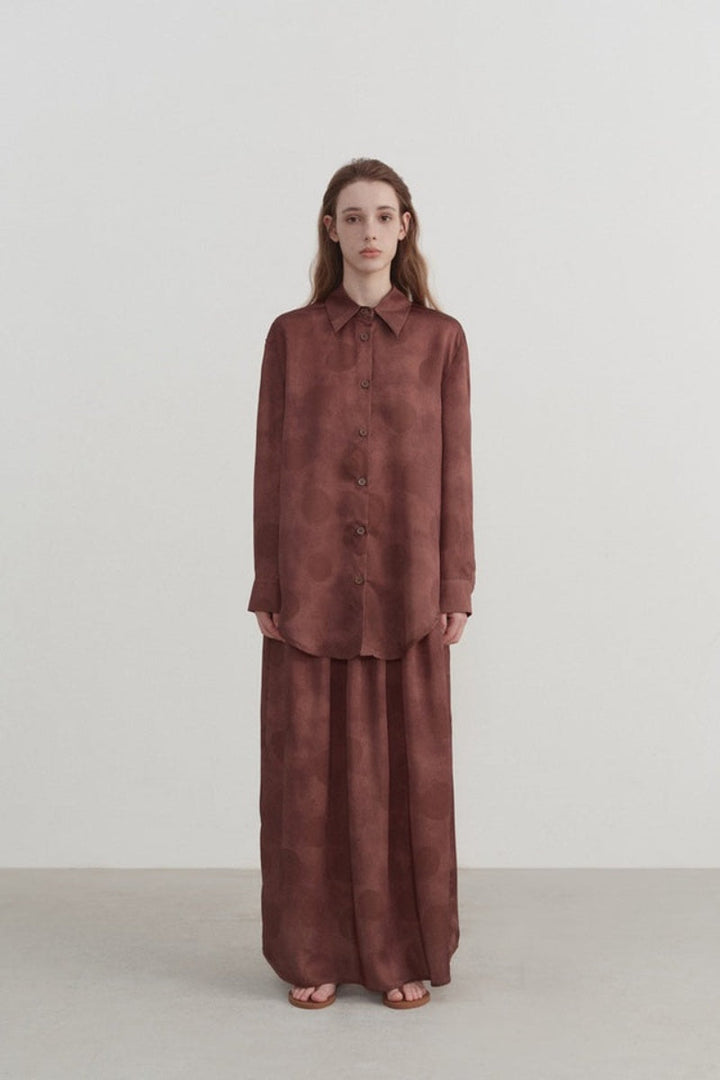 Sofia™ | Camicia a maniche lunghe con stampa a pois