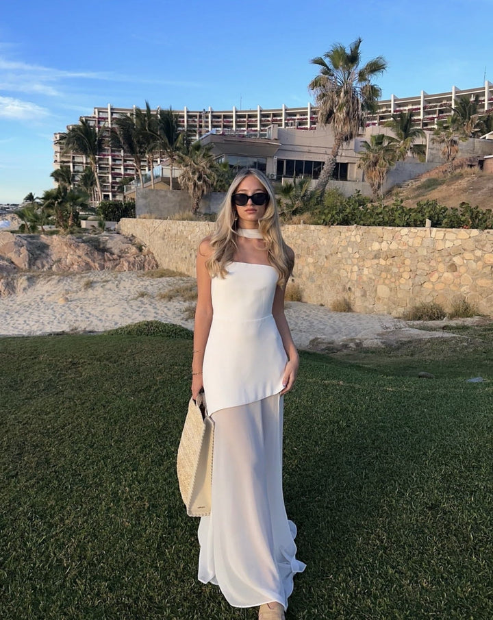 Valerie | Abito Maxi Asimmetrico