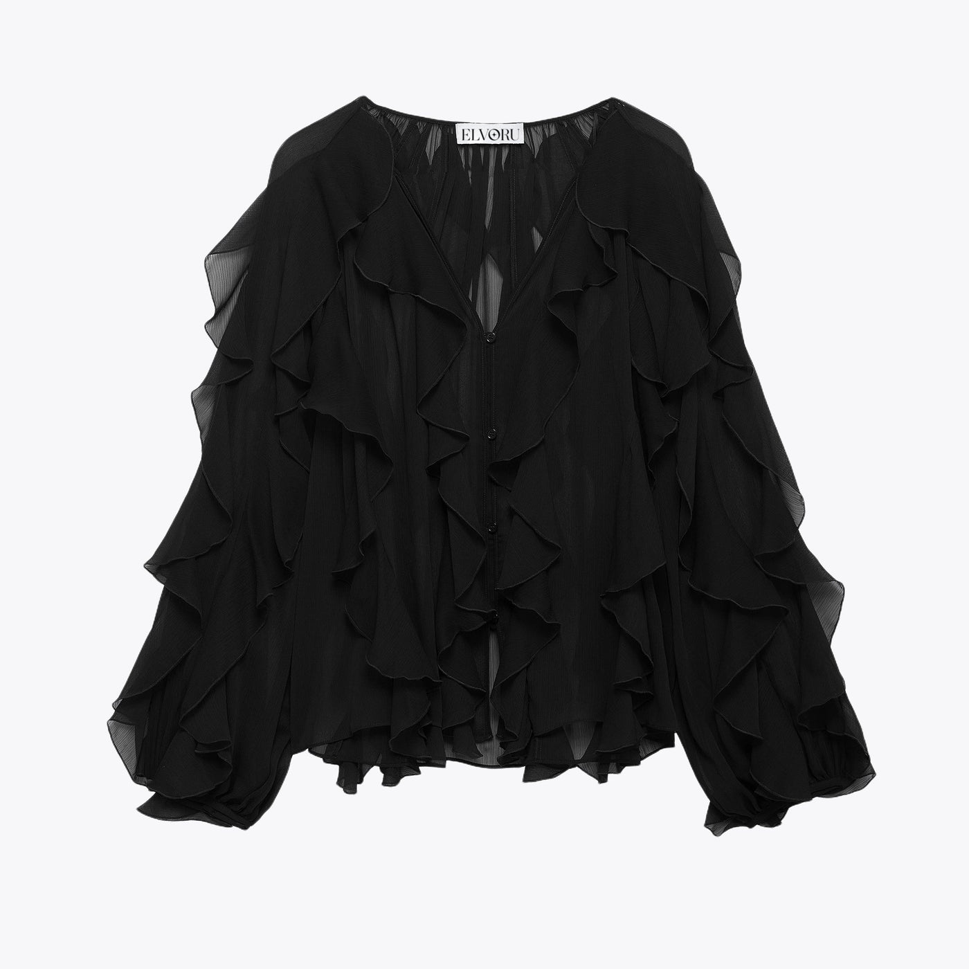 Sofia™ | Desiderio Puro - Blusa con Ruches