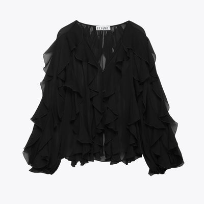Sofia™ | Desiderio Puro - Blusa con Ruches