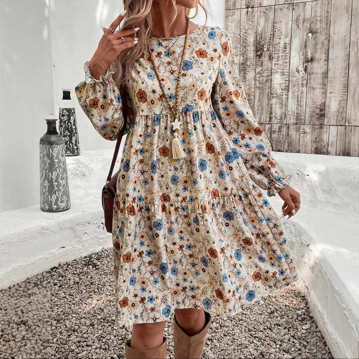 Sofia™ | Abito retrò a palloncino di Celeste – Eleganza senza tempo